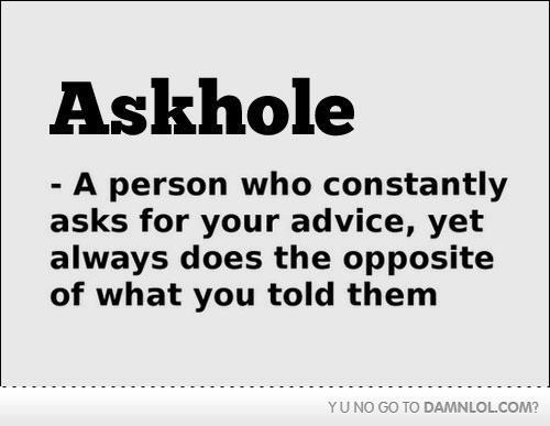 Askhole?