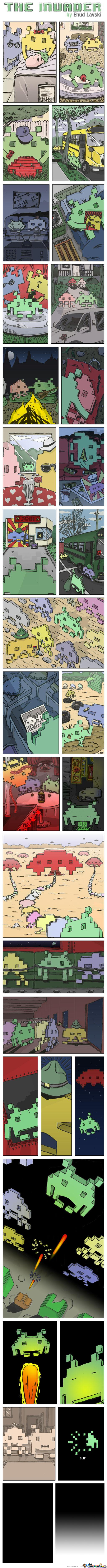 The Life Of A Space Invader (Not Mine) - Meme Center