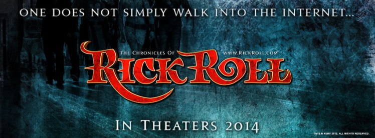 Never gonna give you&nbsp;up…