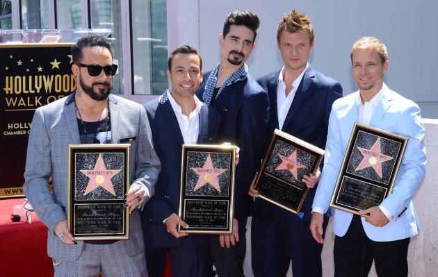 Backstreet Boys Hollywood Walk of&nbsp;Fame