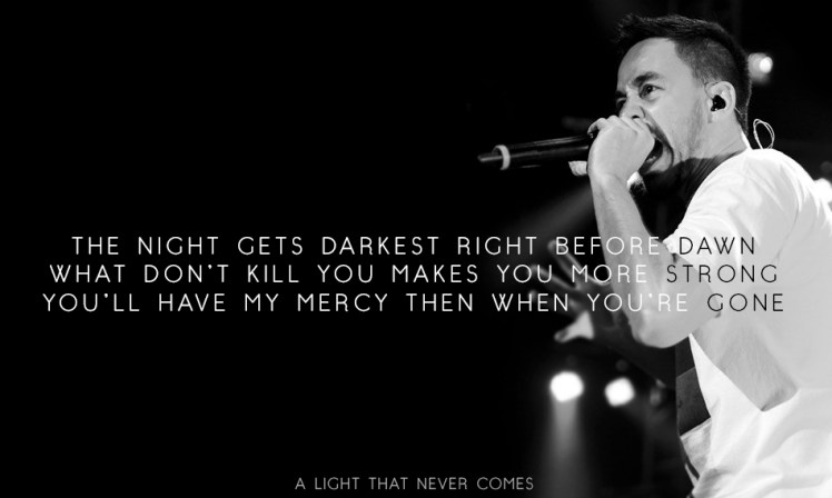 ‘LINKIN PARK x STEVE AOKI – A LIGHT THAT NEVER COMES: Official Lyric Video (FULL&nbsp;SONG)’