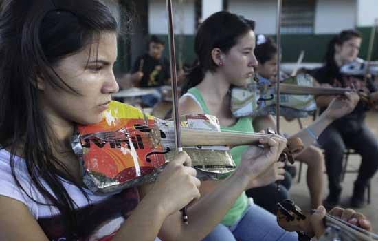 the Landfill Harmonic&nbsp;Orchestra