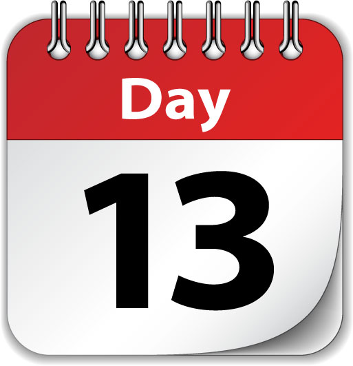 Daniel Fast, Day&nbsp;13