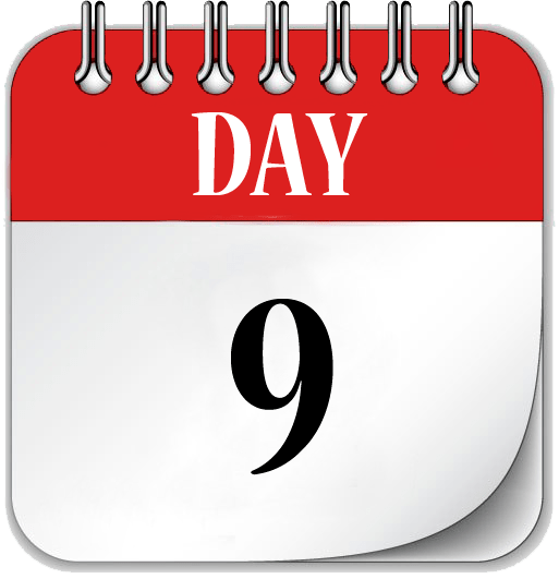 Daniel Fast, Day&nbsp;9