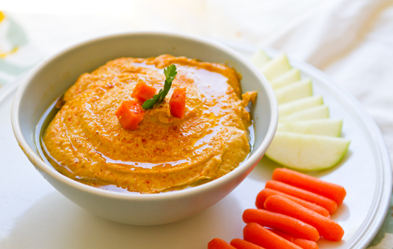 Spicy Sweet potato&nbsp;Hummus