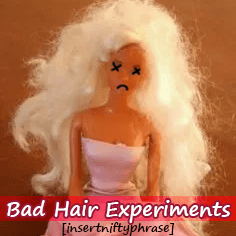 Help, my hair is frizzy Barbie&nbsp;Blonde!