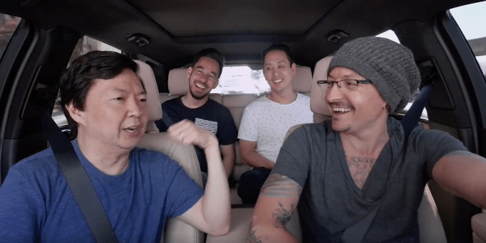 Carpool Karaoke with Linkin Park&nbsp;:(