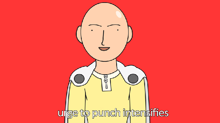 The urge to punch the&nbsp;face